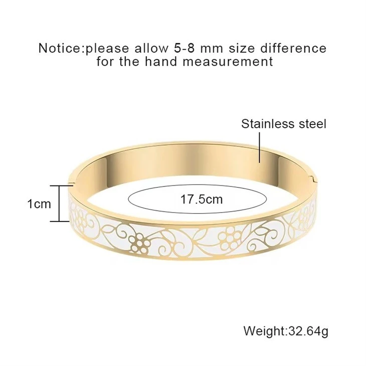 Vintage Style Bracelets Enamel Pattern Vintage Style Bracelets Enamel Pattern